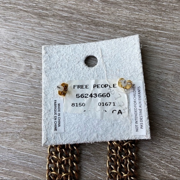 NWT Free People  Valerie Stone Earrings - Picture 6 of 8